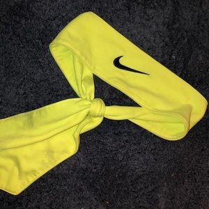 Nike neon headband
